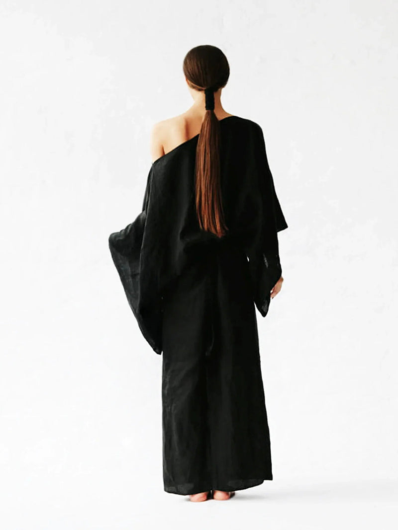 Linen Kimono Dress(BUY 2 FREE SHIPPING)