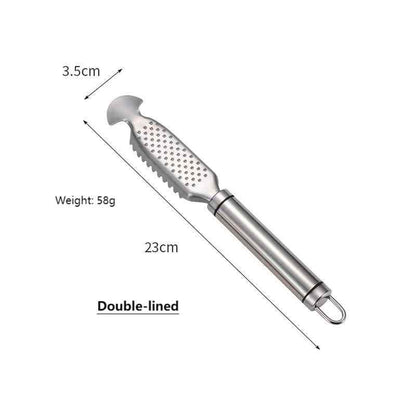 🐟2-in-1 Stainless Steel Fish Scaler