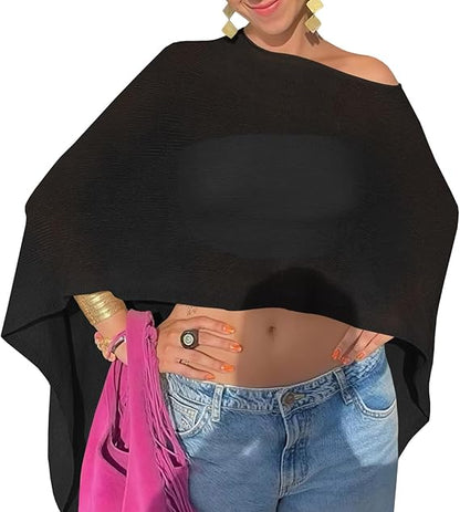 Women's summer shawls and off-the-shoulder beach cover-ups