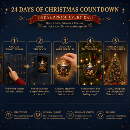 🎄🇺🇸 250th Anniversary Christmas Advent Calendar -
