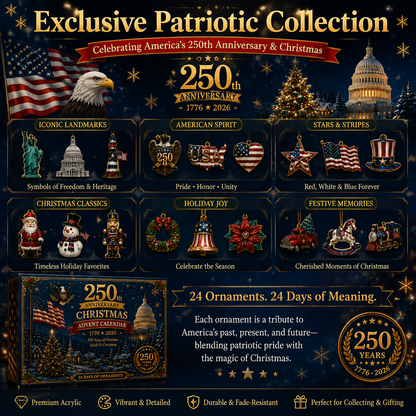 🎄🇺🇸 250th Anniversary Christmas Advent Calendar -