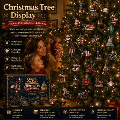 🎄🇺🇸 250th Anniversary Christmas Advent Calendar -