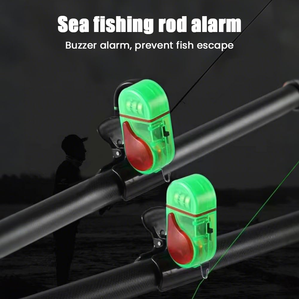 🔥Last Day 49% OFF -🎣Fishing Bite Alarm with Sound & LED Light
