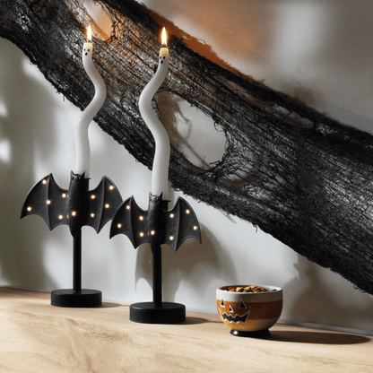 50% OFF-🦇 Gothic Bat Candle Holder Lamp