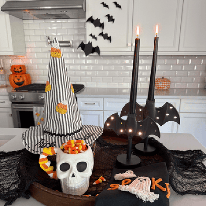 50% OFF-🦇 Gothic Bat Candle Holder Lamp
