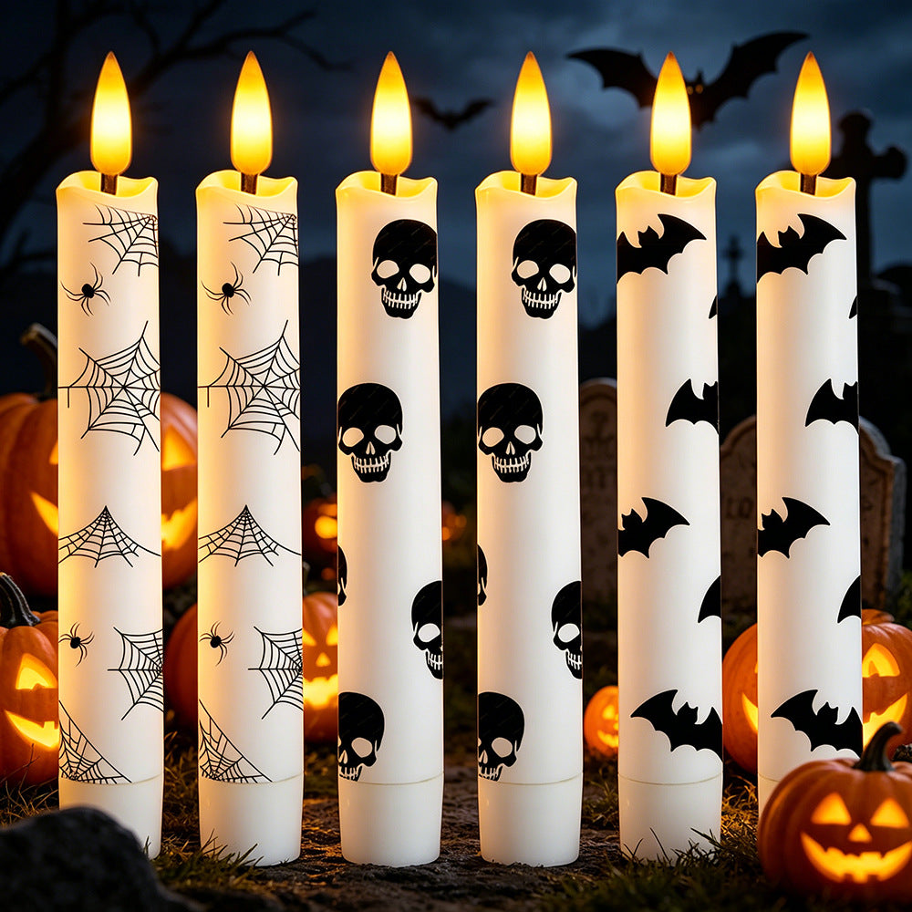 🦇 Halloween Bat Flameless LED Candles