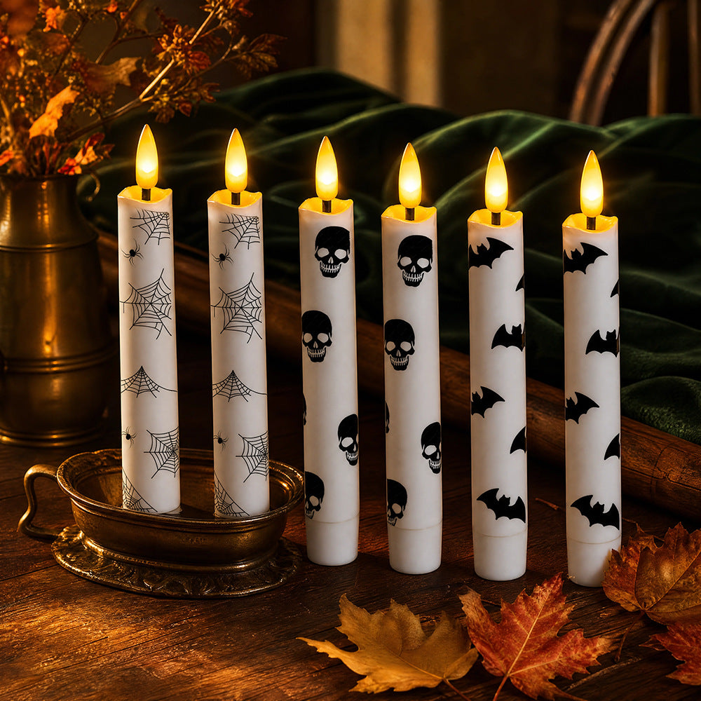 🦇 Halloween Bat Flameless LED Candles