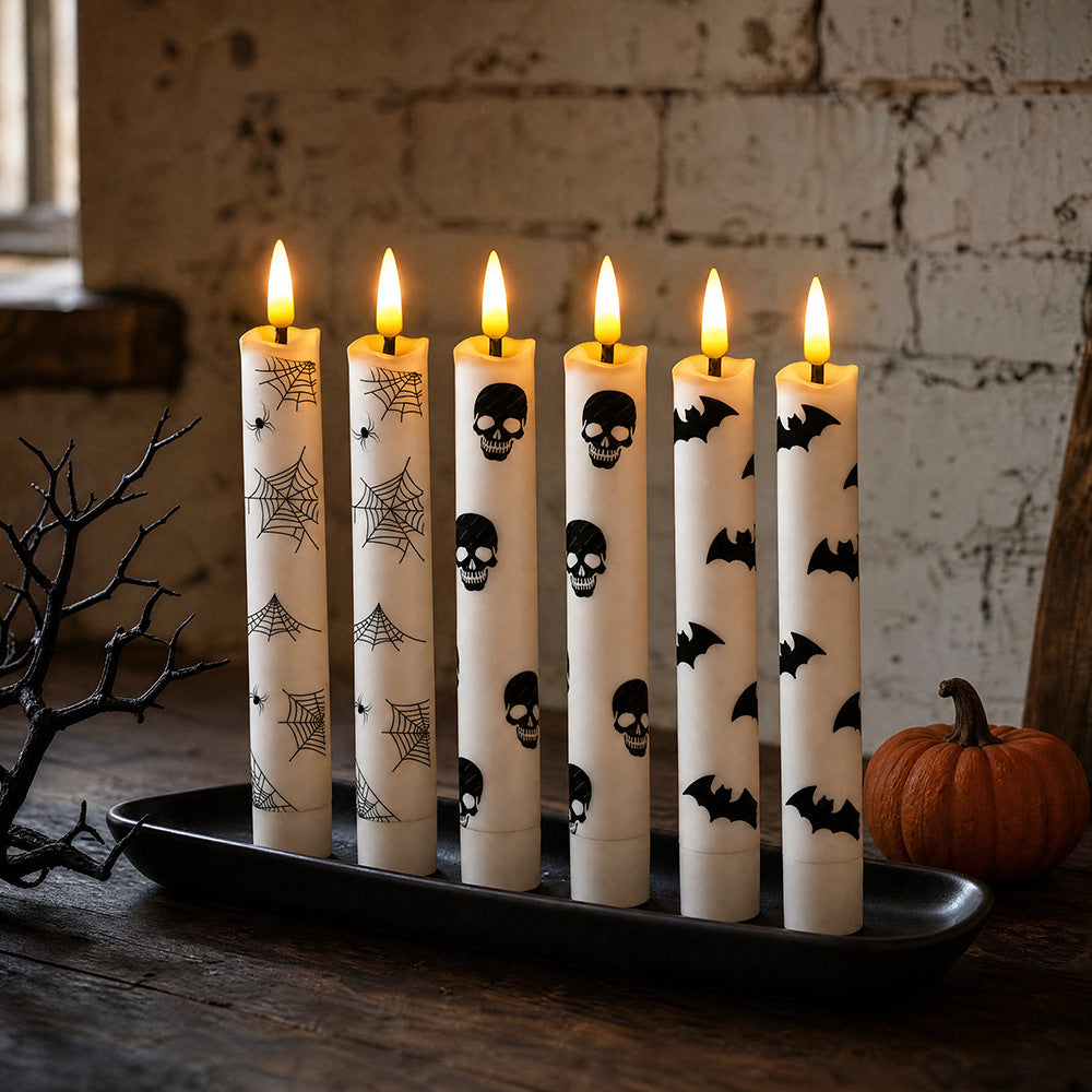 🦇 Halloween Bat Flameless LED Candles