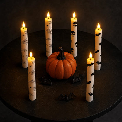 🦇 Halloween Bat Flameless LED Candles