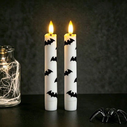 🦇 Halloween Bat Flameless LED Candles