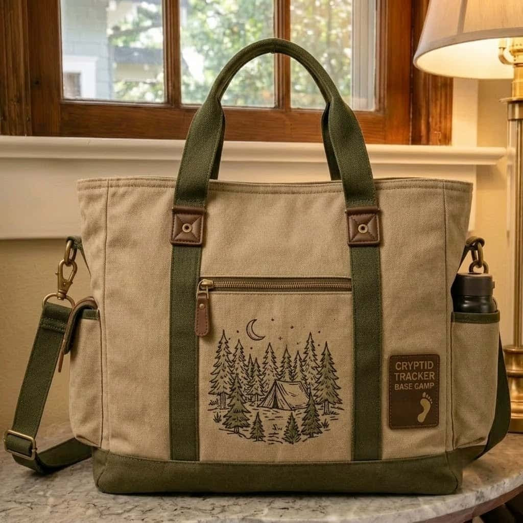 Bigfoot Wilderness Adventure Tote Bag