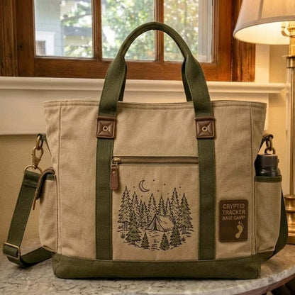 Bigfoot Wilderness Adventure Tote Bag