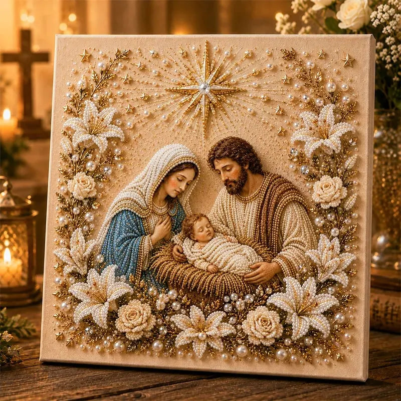 DIY Jesus Pearl Art Kit