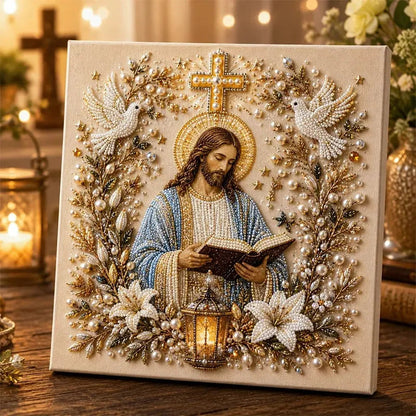 DIY Jesus Pearl Art Kit