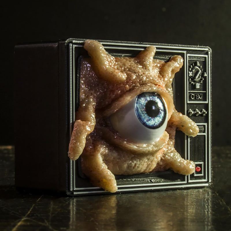 👁️Realistic and terrifying eyeball decorations📺Full Vision TV Big Eye TV Ornament