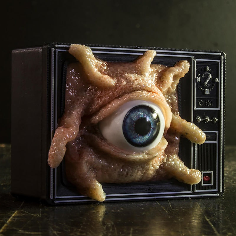 👁️Realistic and terrifying eyeball decorations📺Full Vision TV Big Eye TV Ornament