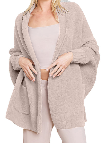 Women's batwing sleeve cape sweater coat