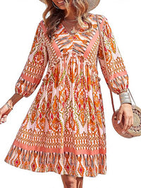 Orange print