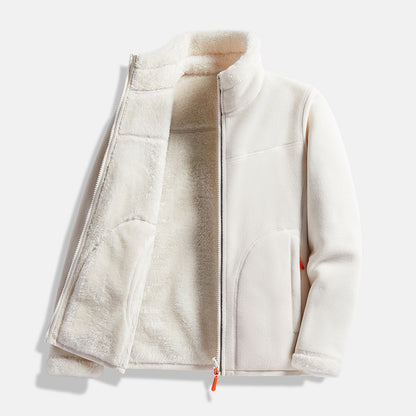 Women's Full-Zip Fleece Reversible Jacket with Pockets
