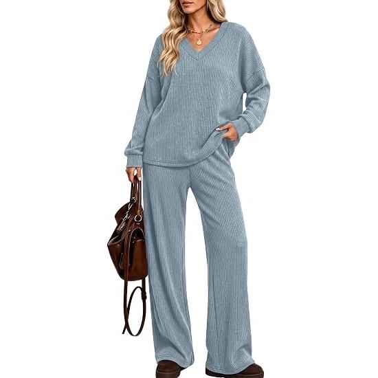 Women's 2-Piece Basic Casual Clothing Set