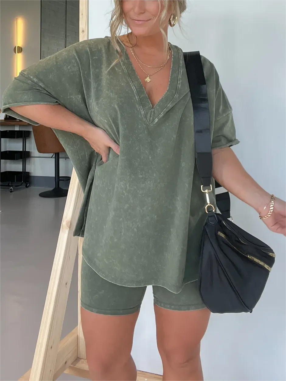 Women's Summer Washed Set(Buy 2 Free Shipping)
