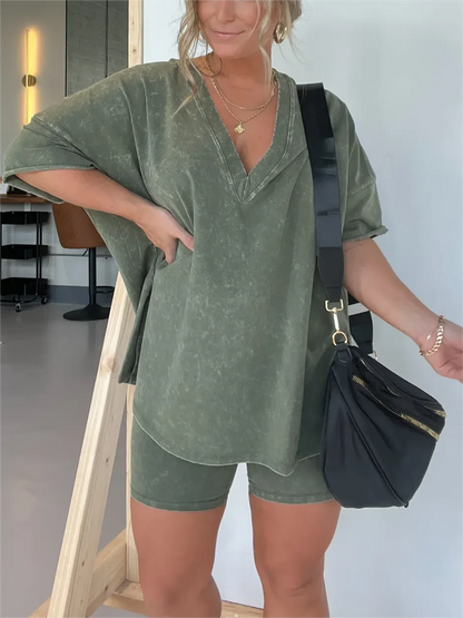Women's Summer Washed Set(Buy 2 Free Shipping)