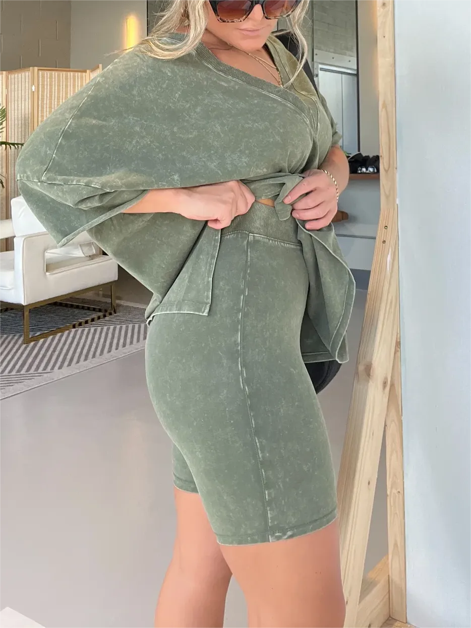 Women's Summer Washed Set(Buy 2 Free Shipping)