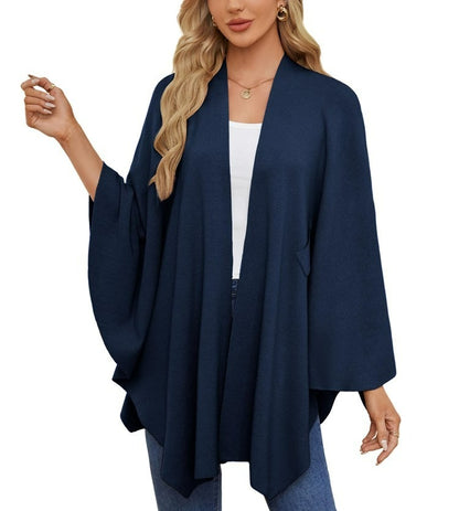 🔥Women's Elegant Shawl Wraps Soft Open Front Poncho Sweater(Buy 2 Free Shipping)