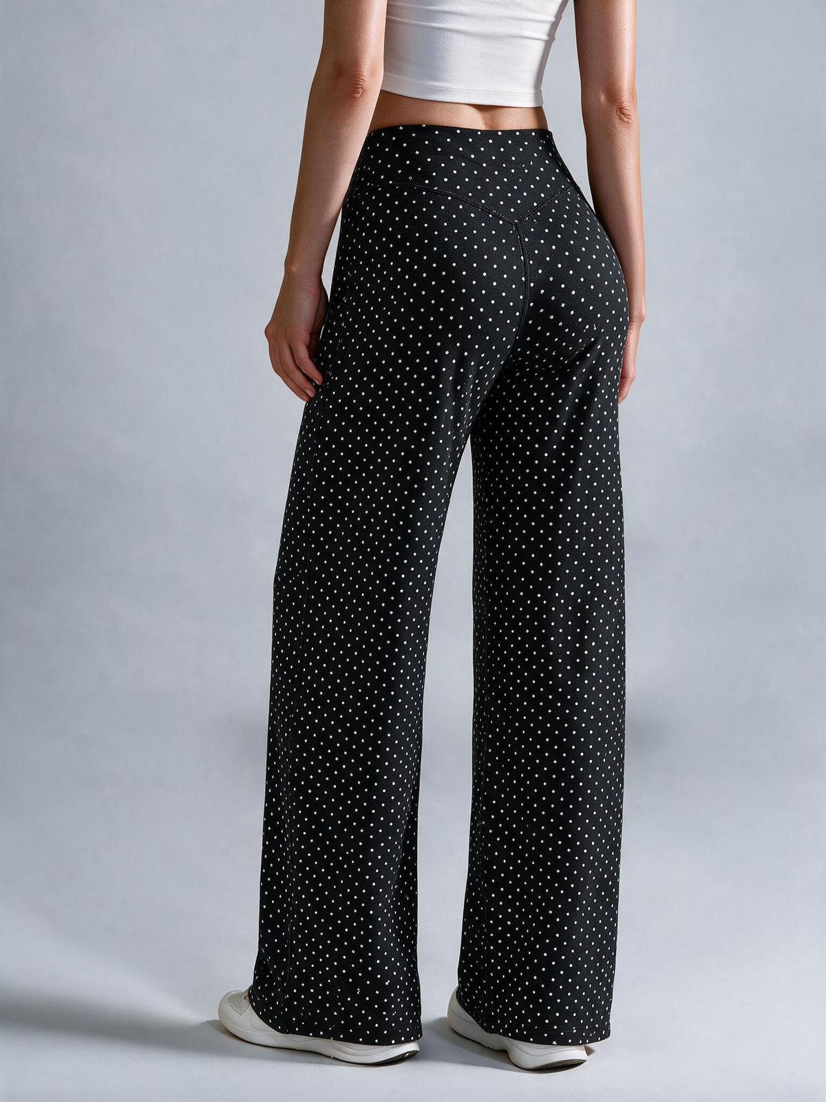 Women's high-waisted flared yoga pants