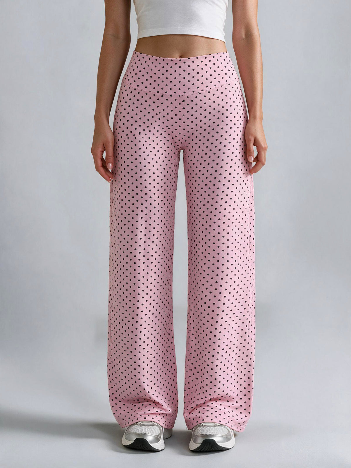 Women's high-waisted flared yoga pants