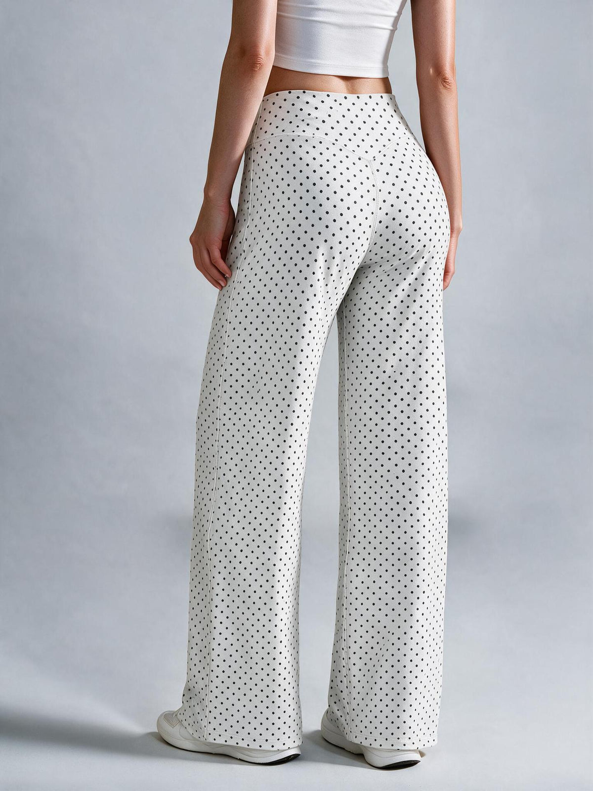 Women's high-waisted flared yoga pants