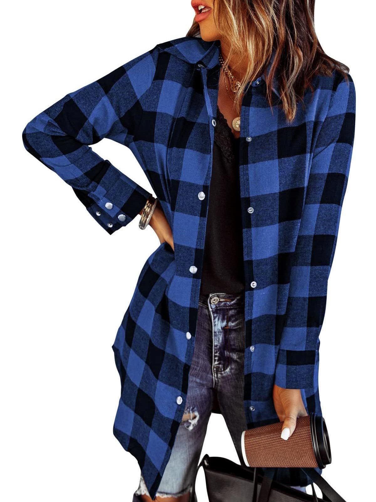 Women's Flannel Plaid Button Down Shirts (Buy 2 Free Shipping)