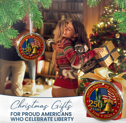 250 Anniversary USA Ornament for 4th of July Decorations