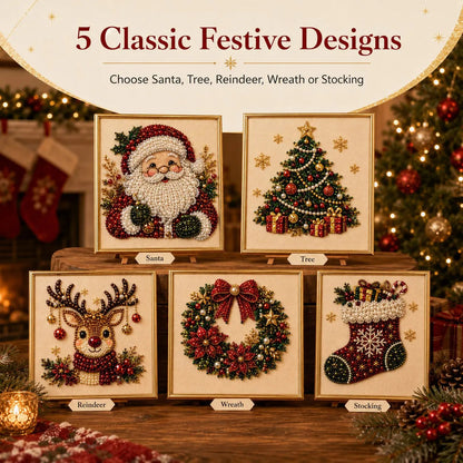 🎨💎DIY Christmas Pearl Diamond Painting Art Kit