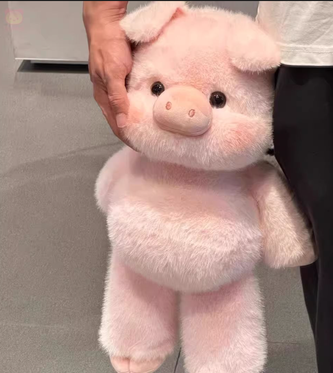 Cute Running Animal Plush Toy Collection 🐷🐮🐼✨