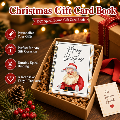 🌲2026 Christmas Early-Bird Sale | Christmas Gift Card Book 70% OFF — Only $12.99
