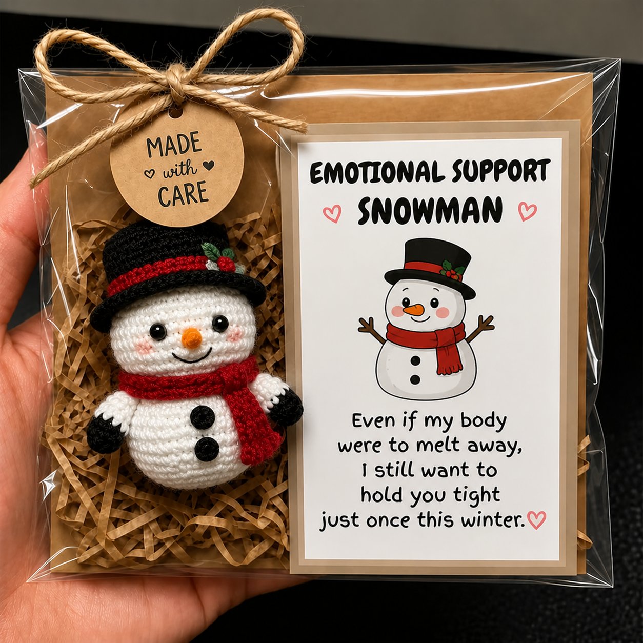💕 Handmade Christmas Therapy Plush Crew🎄✨