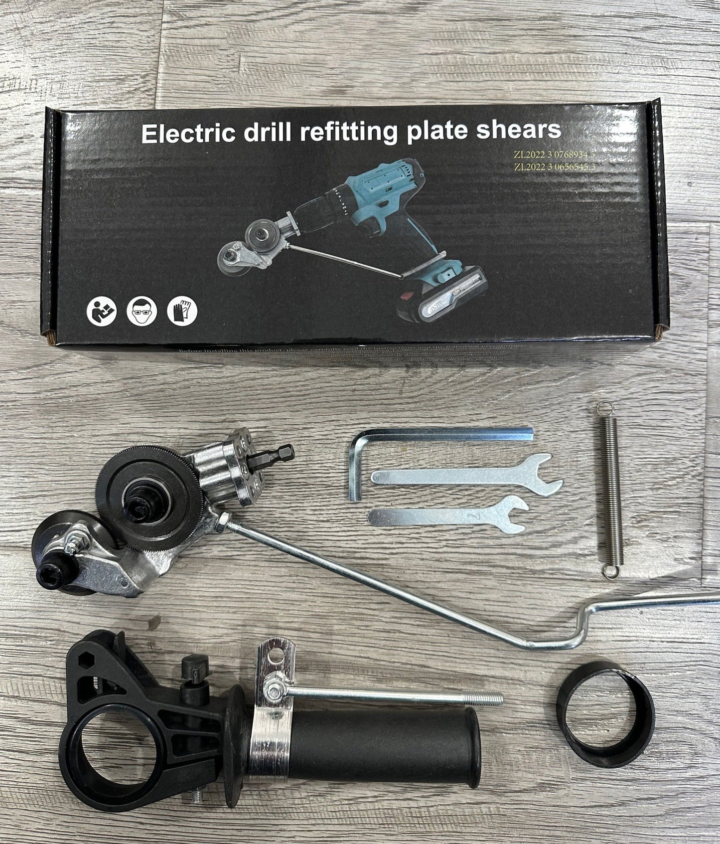 🎉 Hot Sale 49% OFF 🔥 Titanium Drill Nibbler – Sheet Metal Cutting Tool