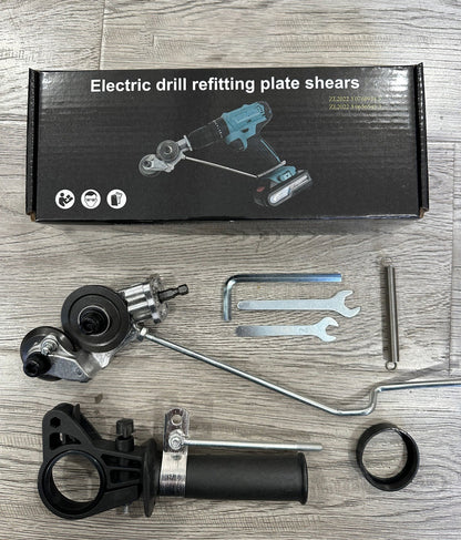 🎉 Hot Sale 49% OFF 🔥 Titanium Drill Nibbler – Sheet Metal Cutting Tool