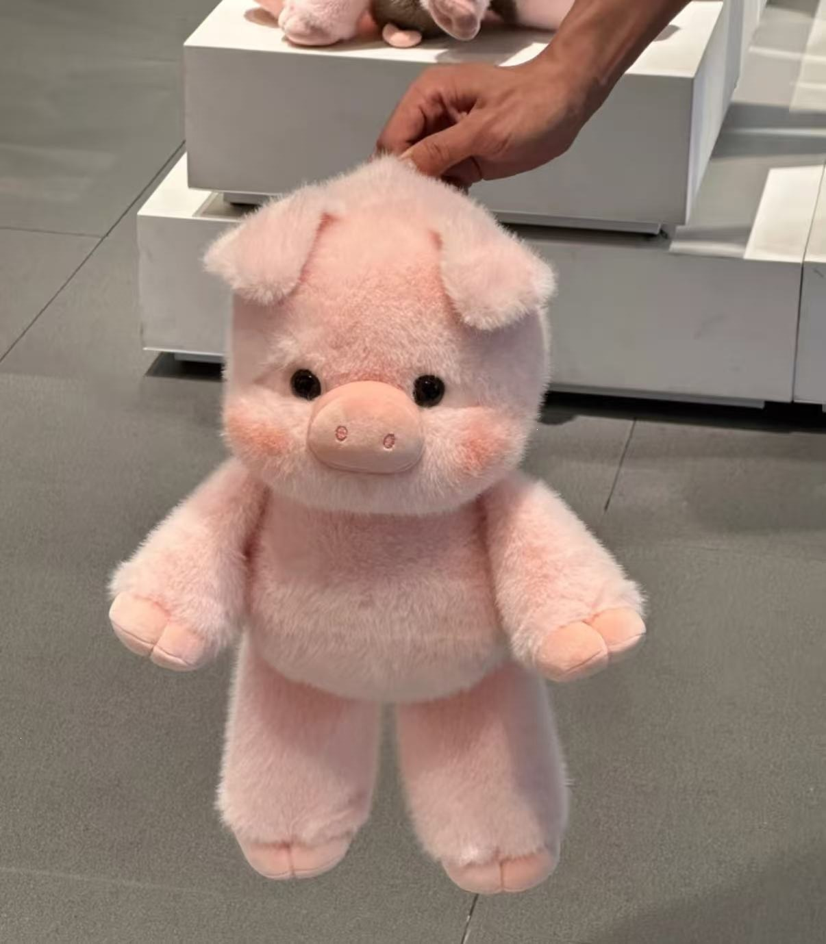 Cute Running Animal Plush Toy Collection 🐷🐮🐼✨
