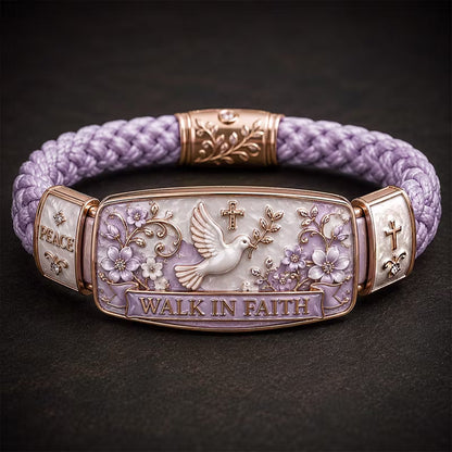 ✝️ Walk in Faith Bracelet – Wear Your Peace and Grace on Your Wrist.