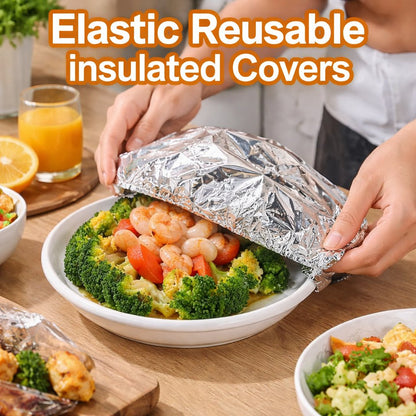 🥘Aluminum Foil Heat Shield Covers – No Plastic