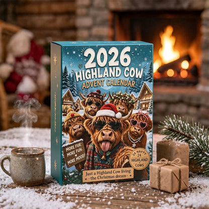 🐂🎁2026 Highland Cow Advent Calendar | Every Day Brings New Surprises