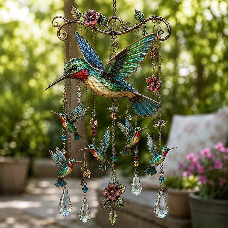 🔥Last Day 49% OFF 🔥Graceful Hummingbird Wind Chime