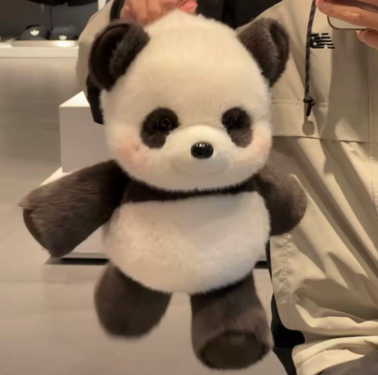 Cute Running Animal Plush Toy Collection 🐷🐮🐼✨