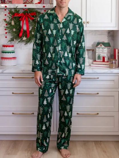 🎅Christmas Family Matching Printed Pajama Set