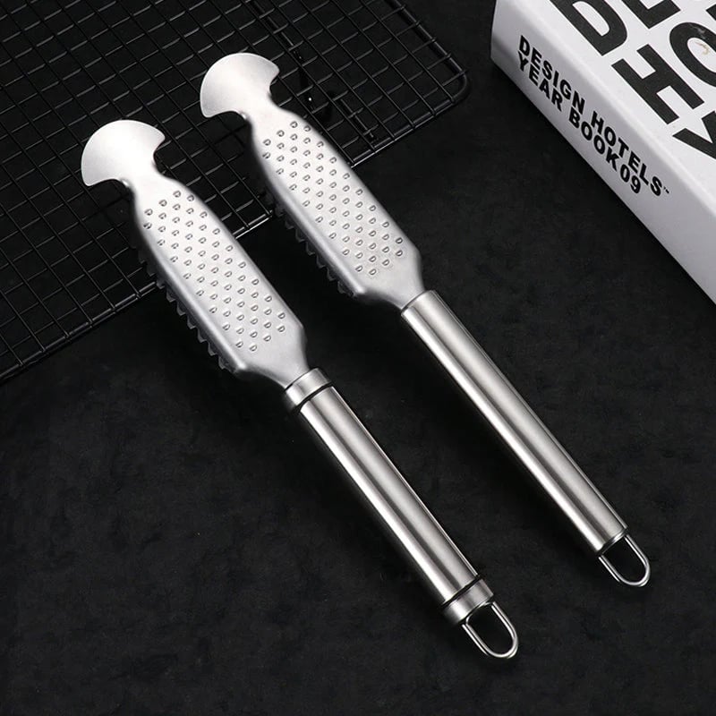 🐟2-in-1 Stainless Steel Fish Scaler