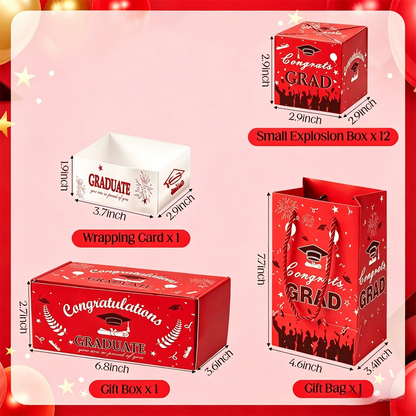 Graduation Surprise Pop-Up Money Gift Box Set 🎓✨