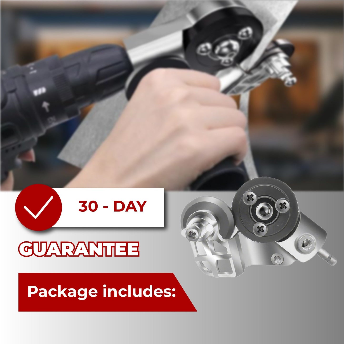 🎉 Hot Sale 49% OFF 🔥 Titanium Drill Nibbler – Sheet Metal Cutting Tool