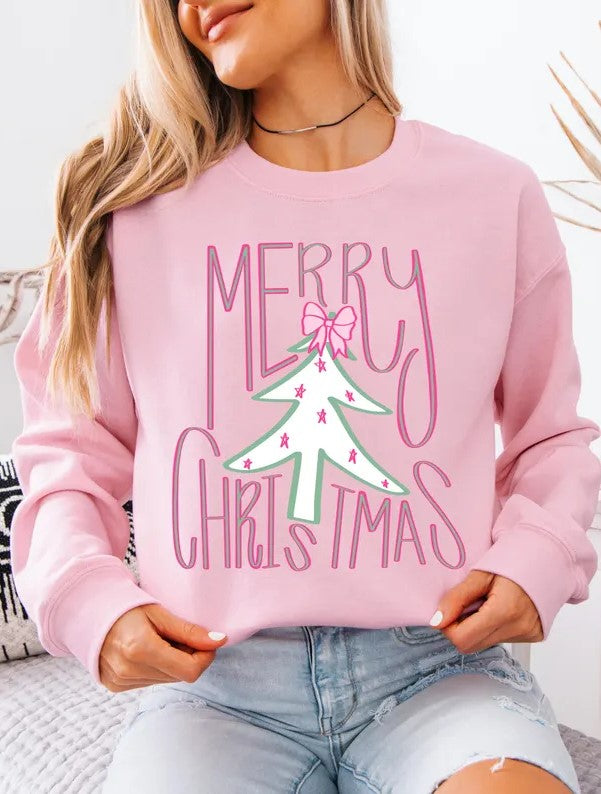 Retro Merry Christmas Sweatshirt (Buy 2 Free Shipping)